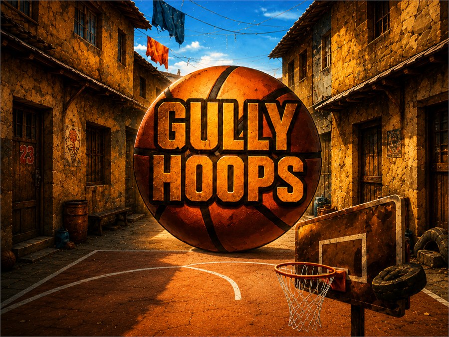Gully Hoops Game Mockup