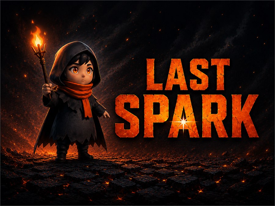 Last Spark Game Mockup
